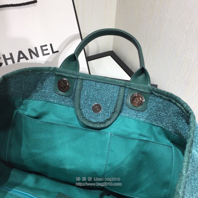 Chanel女包 大號 2019秋冬季新款購物袋 香奈兒沙灘包 香奈兒手提肩背包  djc3247